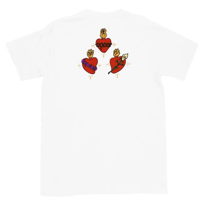 Camiseta Corazones Sagrada Familia