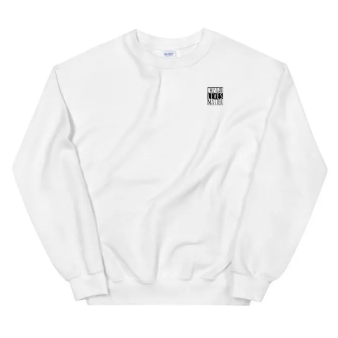 Sudadera sin capucha Christian Lives Matter