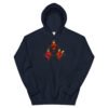 Sudadera con capucha corazones de la Sagrada Familia - Imagen 3