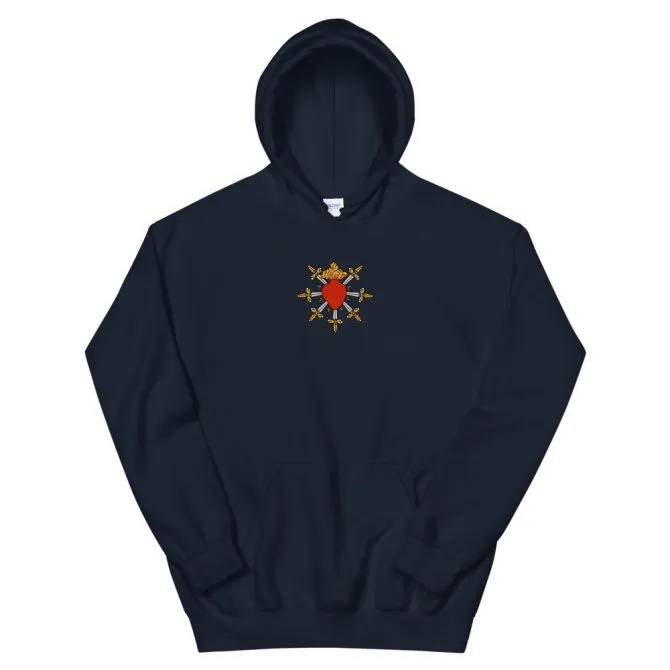 Sudadera con capucha Inmaculado Corazón - Imagen 3