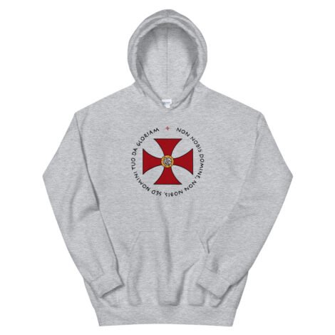 Sudadera con capucha Cruz de los Templarios