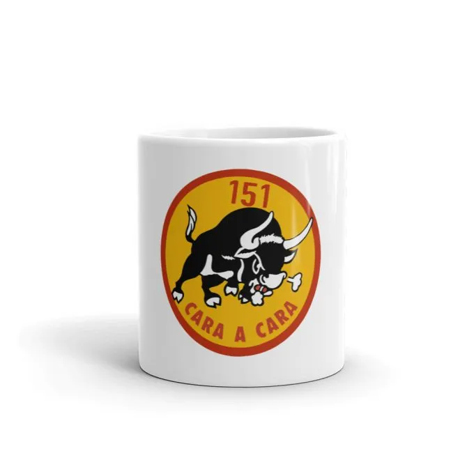 Taza Escuadrón 151 “Cara a Cara”